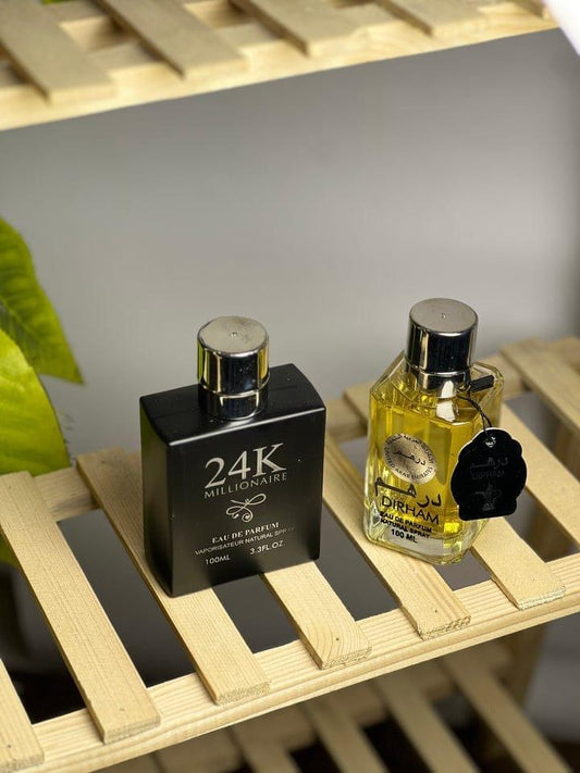 Dirham +24kmillionarie long lasting perfume best deals