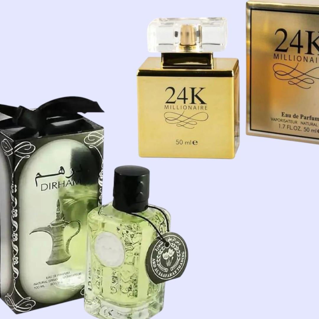 Dirham +24kmillionarie long lasting perfume best deals