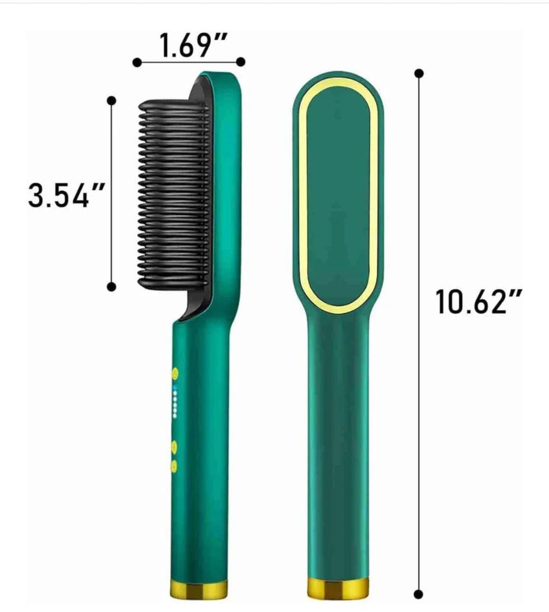 Fast drying hair straightener