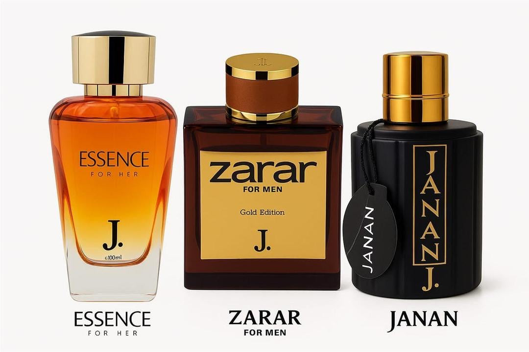 Jana long lasting perfume set of 3