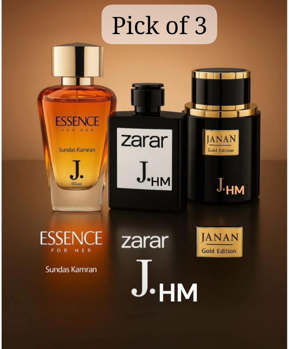 Jana long lasting perfume set of 3