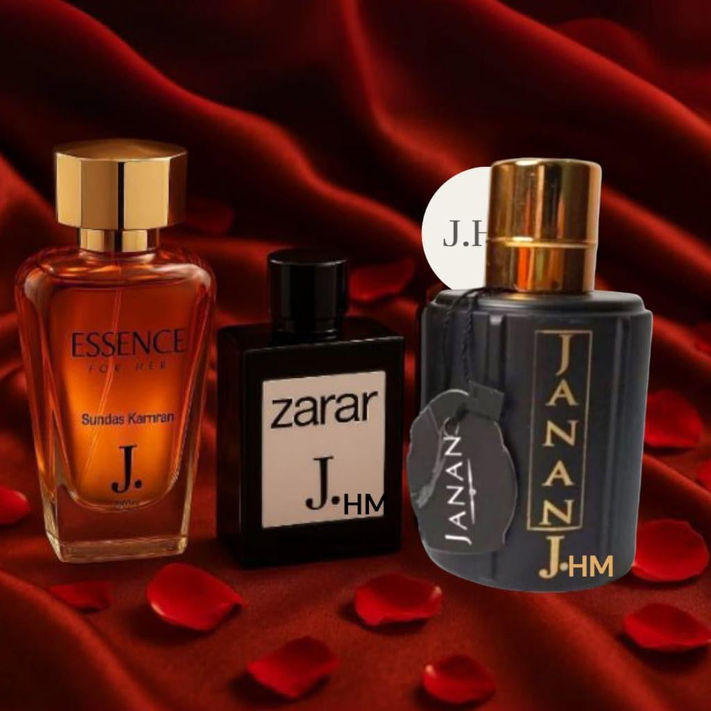 Jana long lasting perfume set of 3
