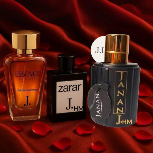 Jana long lasting perfume set of 3