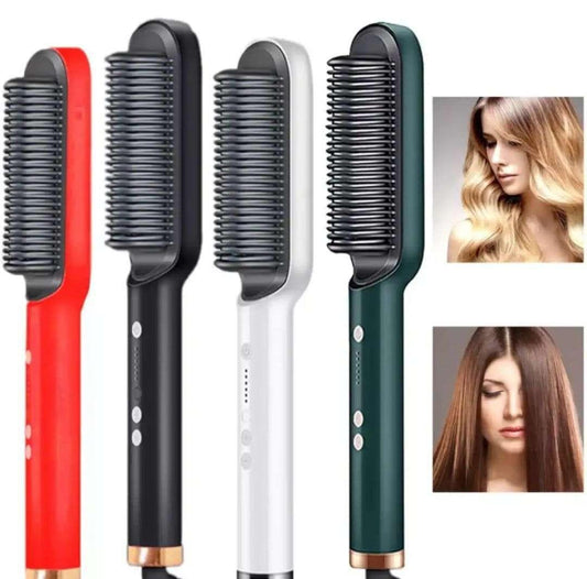 Fast drying hair straightener